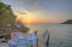 Kaya Mawa 2022 - sunset dining on deck - Copy